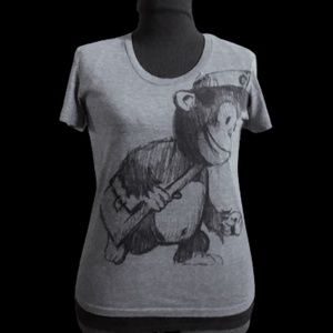 Mailchimp cute monkey tee-shirt - American Apparel